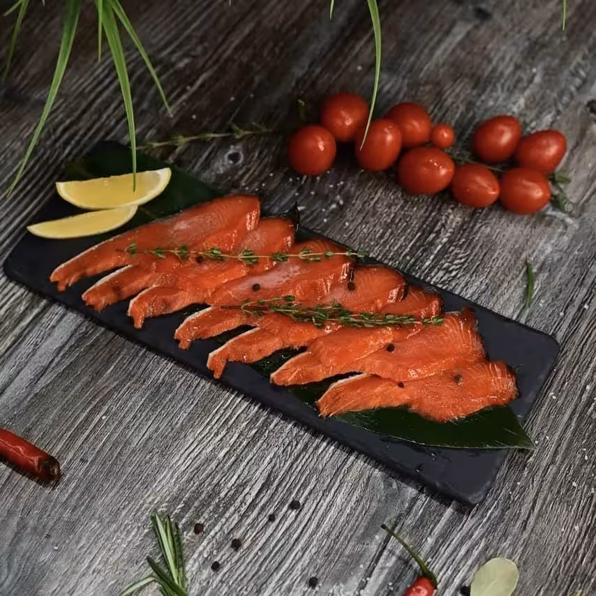 Фото Камчатская нерка с лимоном